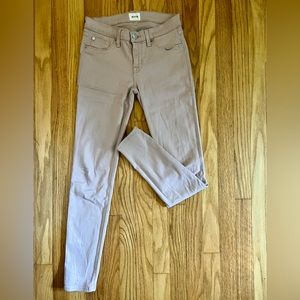 Hudson Women’s Mauve Skinny Jeans.
